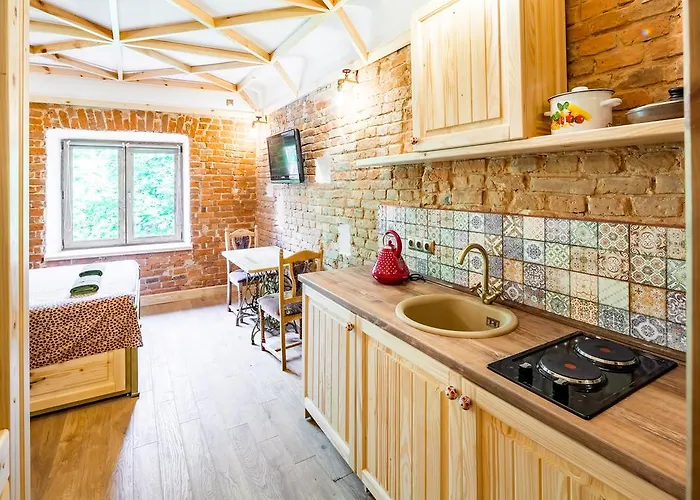 Near Rynok Square є кондиціонер Apartment Lviv